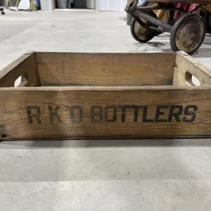 Vintage Wooden Soda Pop Crate - RKO