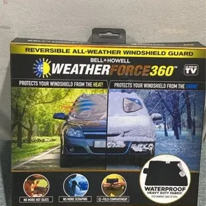 Reversible windshield guard