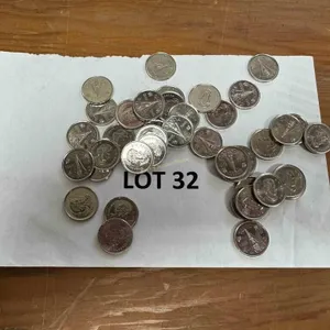 assortment of dimes