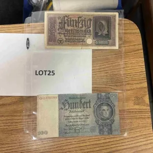 1940-1945 50 Reichsmark bank note