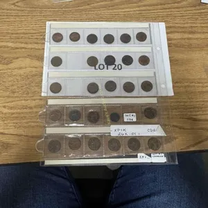 assorted 1935-1980 pennies