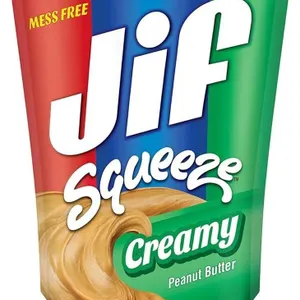 NEW 2PK JIF Squeeze Peanut Butter