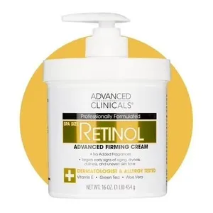 New Advanced Clinicals Retinol Body Lotion, 16oz