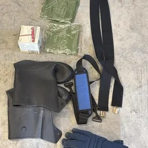 Water Boots Size Medium, Suspenders, Creepers