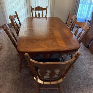 Claw Foot Table 42x64x30 with 2- 15 Inch Leafs,