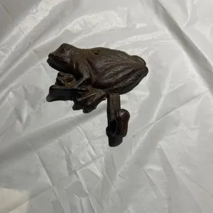 Cast Iron Frog, Metal Bicycle & other key holder