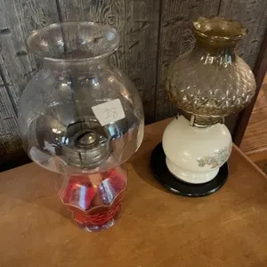2 Kerosene Lamps
