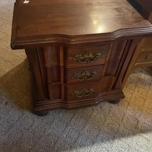 Two 3 Drawer End Tables