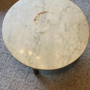 Round Marble Top & Table