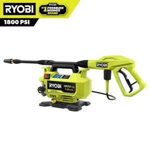 RYOBI 1800 PSI 1.2 GPM Pressure Washer