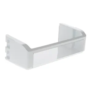 GE White Refrigerator Deep Door Bin