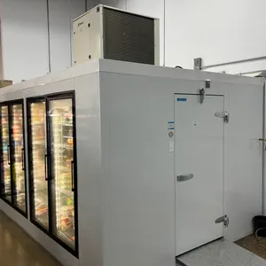 2022 Norbec Walk in Freezer; 10' x18'; Model PP340 w/ 9 Chrome Racks