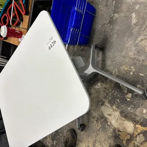 32 1/2" W x 21 1/2" D Adjustable Height Rolling Table