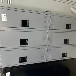U Line 6 -1/2 Door Locker Unit; 36" W x 78"H x 12"D