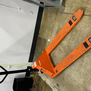 U Line Orange Pallet Jack, 5500lb  Capacity