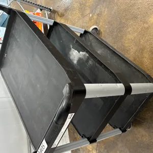 Black Rubbermaid Cart