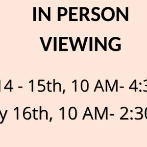 In Person Viewing