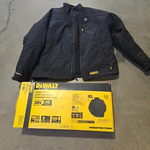 DeWalt DCHJ060ABD1-XL Heated Softshell Jacket, Black, XL, 20V XR Lithium-Ion