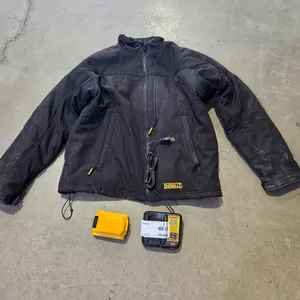 DeWalt XR Lithium Ion Heated Jacket With Battery and DCB107 Charger, Large, Electric