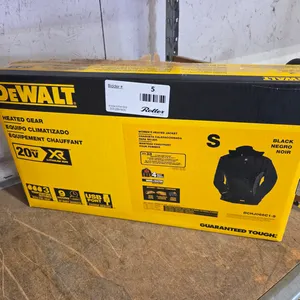 DeWalt DCHJ066C1-S Women's Heated Jacket, Black, Small, 20V XR, Lithium Ion