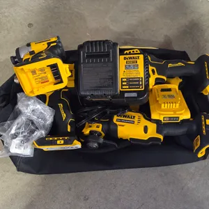 (4) Dewalt 20V Cordless Power Tools with Charger and Battery