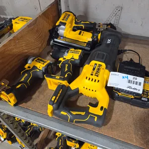 (4) Dewalt 20V Cordless Power Tools with Charger and Battery