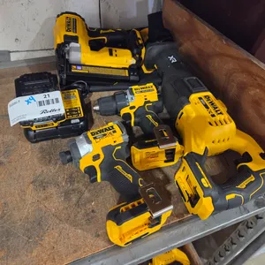 (4) Dewalt 20V Cordless Power Tools with Charger and Battery