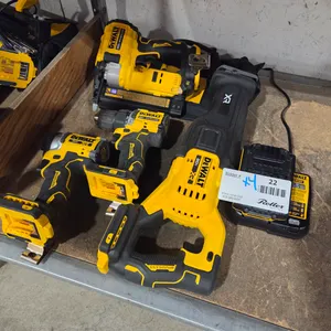 (4) Dewalt 20V Cordless Power Tools with Charger and Battery