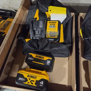 DeWalt DCB112 Charger With 20V Max 3Ah and XR 4Ah Lithium-Ion Batteries