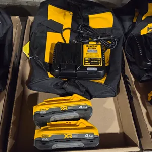Dewalt DCB112 Charger With (2) 20V XR 4Ah Lithium-Ion Batteries