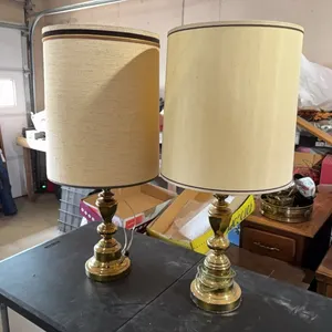 Gold Lamp Set