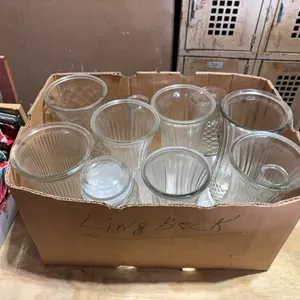 Box of Glass Vases