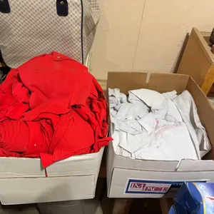 2 - Boxes of Fabric Pieces