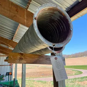 (2) Pieces Silo Pipe
