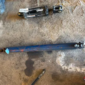 Blue Hydraulic Cylinder