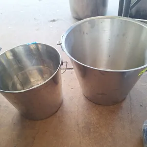 2 Metal Buckets