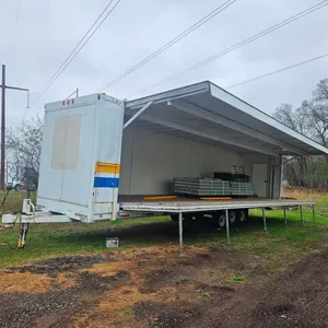 1989 Wenger Showmobile Stage Trailer PLUS Stage Extension