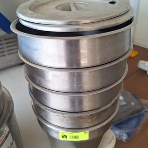 5 SS Soup Warmer Inserts & 3 Lids