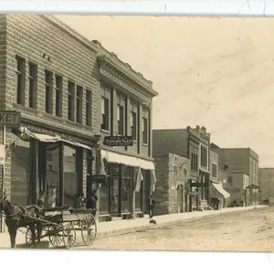 1907 RPPC – 3rd Street.  Weyburn, Saskatchewan
