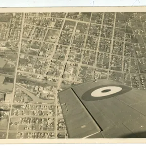 WWII Post Card-Sized Real Photo – “Regina from the Air” Dated May 1942