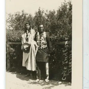 Early 1900’s RPPC – “Cree Indians” Regina, Sask