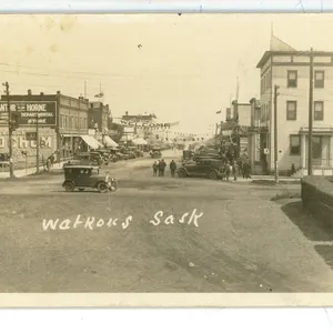 Vintage RPPC – “Community Rink.  Young, Sask.”