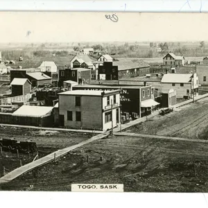 1916 RPPC – “Togo, Sask”.  Posted.