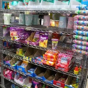 LARGE LOT OF ASSORTED CANDIES INCLUDES COTTON