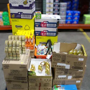 PALLET OF ASSORTED EASTER CHOCOLATES INCLUDES