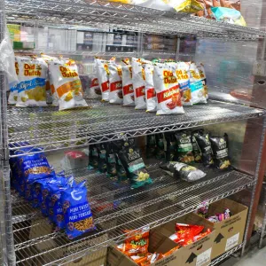 LARGE LOT OF ASSORTED CHIPS INCLUDES OLD DUTCH