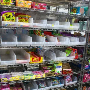 LARGE LOT OF ASSORTED CANDY AND GUM INCLUDES