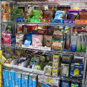LARGE LOT OF PROTEIN CHIPS WHEY POWDER SUPER SNACK