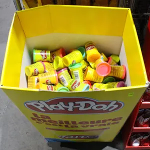 LARGE BIN OF ASSORTED PLAY-DOH