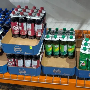 LARGE LOT OF 1L BOTTLES OF POP INCLUDES PEPSI